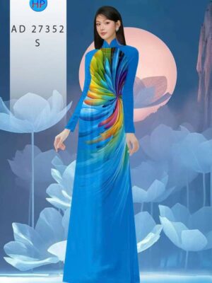 Vải Áo Dài Hoa Văn AD 27352