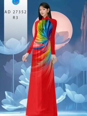 Vải Áo Dài Hoa Văn AD 27352