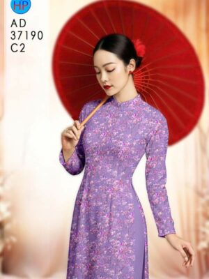 Vải Áo Dài Hoa Nhí AD 37190