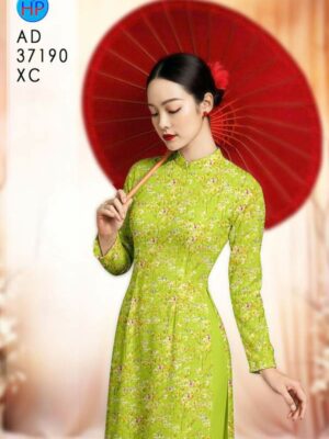 Vải Áo Dài Hoa Nhí AD 37190